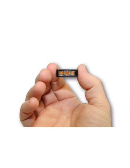 SHIN YO Cube-H LED Indicators Smoke E-Approved (Pair)