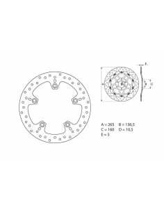 BREMBO Serie Oro Round...