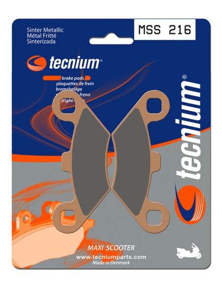TECNIUM Maxi Scooter Sintered Metal Brake pads - MSS216