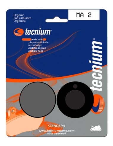 TECNIUM Street Organic Brake pads - MA2