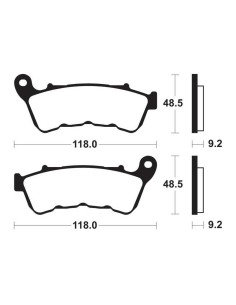 Plăcuțe de frână din metal... 2