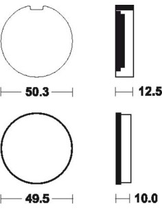 Plăcuțe de frână organice... 2