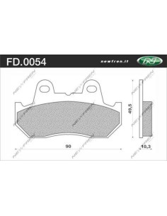 Plăcuțe de frână organice... 2