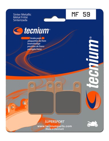 TECNIUM Street Performance Sintered Metal Brake pads - MF59