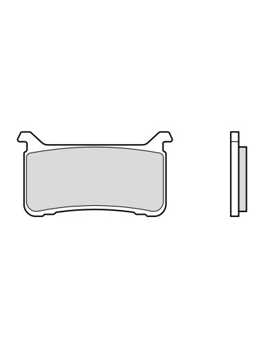 BREMBO Competition Carbon Ceramic Brake pads - 07HO63RC