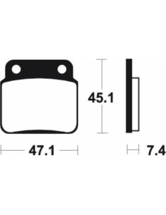 Plăcuțe de frână organice... 2