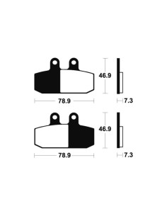Plăcuțe de frână organice... 2