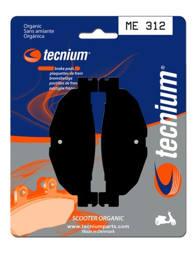 TECNIUM Scooter Organic Brake pads - ME312