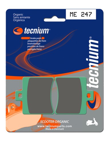 TECNIUM Scooter Organic Brake pads - ME247