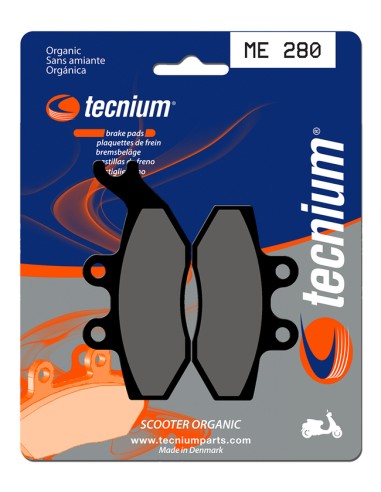 TECNIUM Scooter Organic Brake pads - ME280