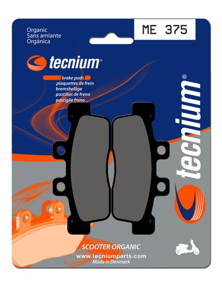 TECNIUM Scooter Organic Brake pads - ME375