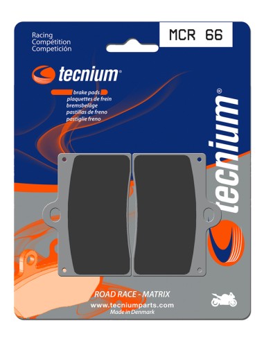 TECNIUM Racing Sintered Metal Carbon Brake pads - MCR66