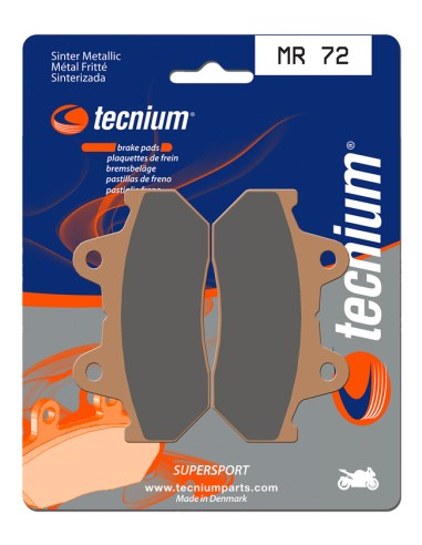 TECNIUM Street Performance Sintered Metal Brake pads - MR72