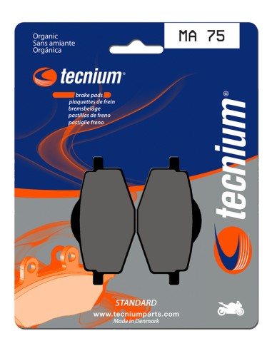 TECNIUM Street Organic Brake pads - MA75