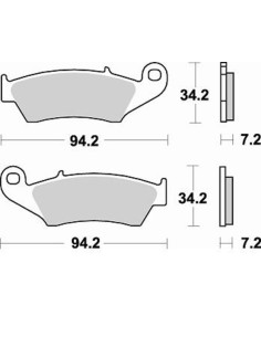 BRAKING Off-Road Sintered...