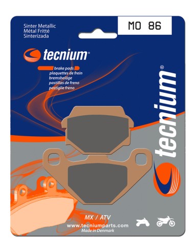 Plăcuțe de frână din metal sinterizat TECNIUM MX/ATV - MO86