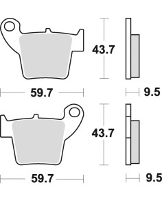 BRAKING Off-Road Sintered...