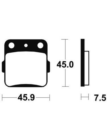 TECNIUM MX/ATV Sintered Metal Brake...