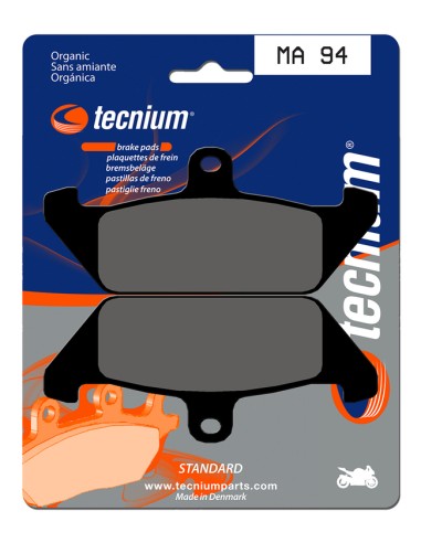 TECNIUM Street Organic Brake pads - MA94