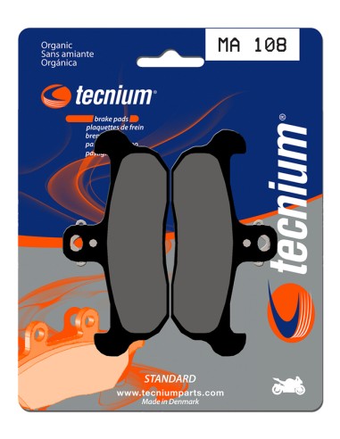 TECNIUM Street Organic Brake pads - MA108