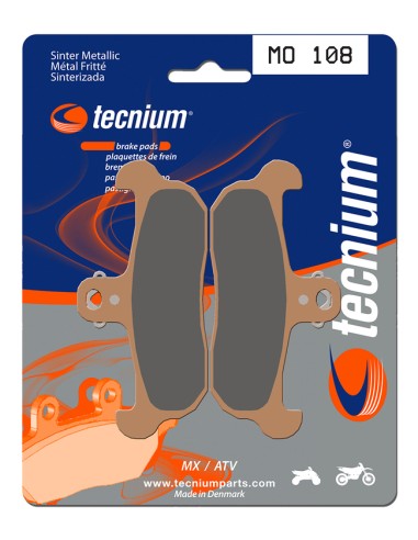 Plăcuțe de frână din metal sinterizat TECNIUM MX/ATV - MO108