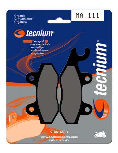 TECNIUM Street Organic Brake pads - MA111