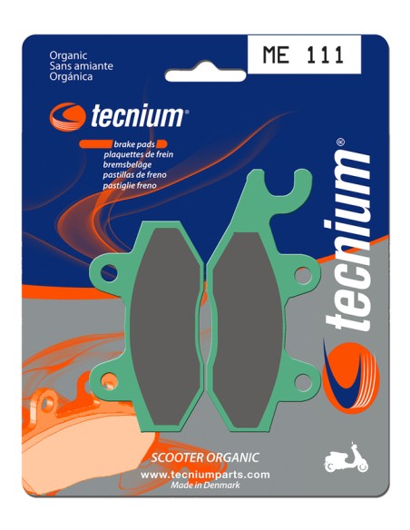 TECNIUM Scooter Organic Brake pads - ME111