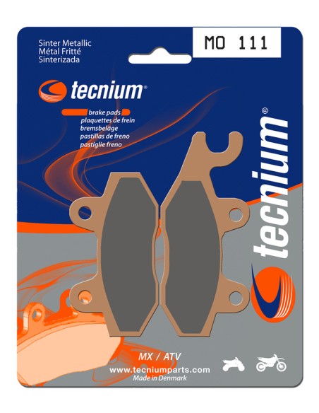 TECNIUM MX/ATV Sintered Metal Brake pads - MO111