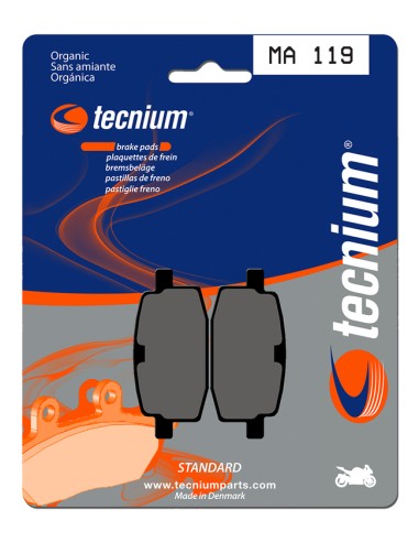 TECNIUM Street Organic Brake pads - MA119