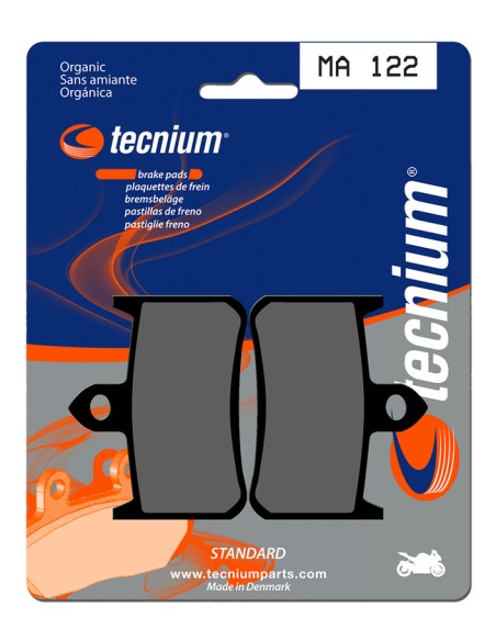 TECNIUM Street Organic Brake pads - MA122