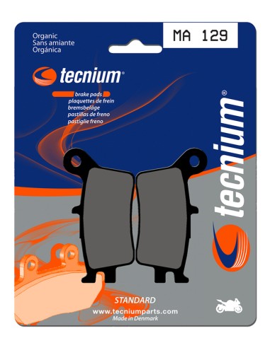 TECNIUM Street Organic Brake pads - MA129