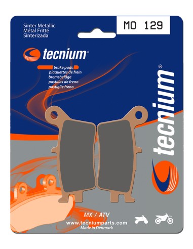 TECNIUM MX/ATV Sintered Metal Brake pads - MO129