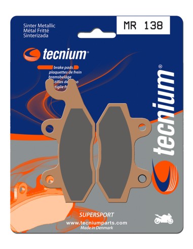 TECNIUM Street Performance Sintered Metal Brake pads - MR138