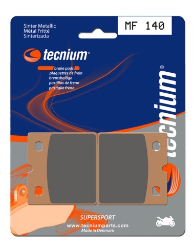 TECNIUM Street Performance Sintered Metal Brake pads - MF140