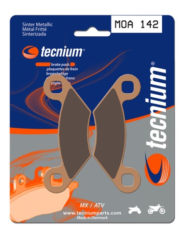 TECNIUM MX/ATV Sintered Metal Brake pads - MOA142