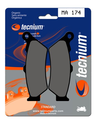 TECNIUM Street Organic Brake pads - MA174