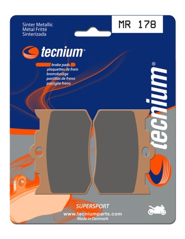 TECNIUM Street Performance Sintered Metal Brake pads - MR178