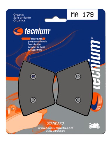 TECNIUM Street Organic Brake pads - MA179