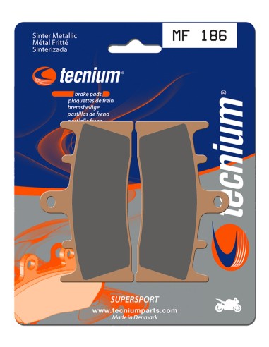 TECNIUM Street Performance Sintered Metal Brake pads - MF186
