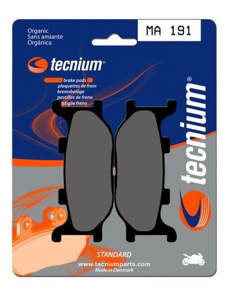 TECNIUM Street Organic Brake pads - MA191