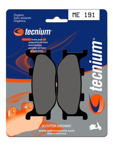 TECNIUM Scooter Organic Brake pads - ME191