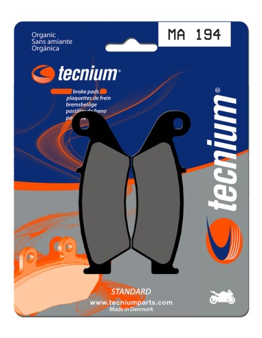 TECNIUM Street Organic Brake pads - MA194