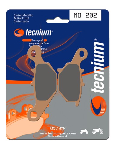 Plăcuțe de frână din metal sinterizat TECNIUM MX/ATV - MO202
