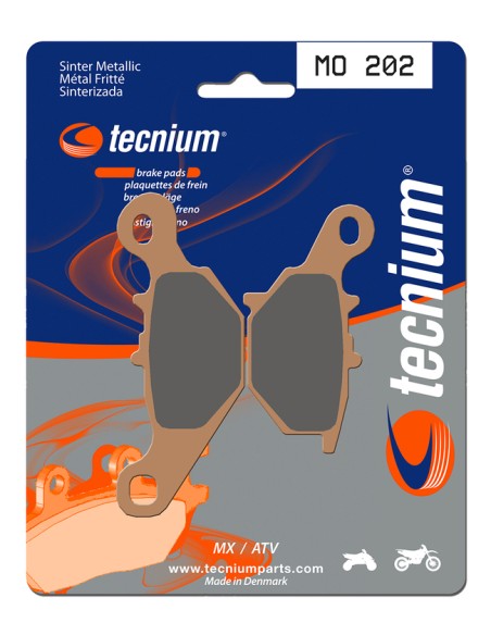 TECNIUM MX/ATV Sintered Metal Brake pads - MO202