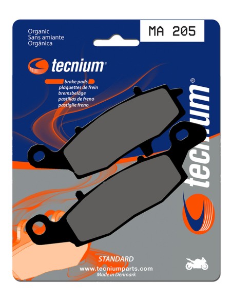TECNIUM Street Organic Brake pads - MA205