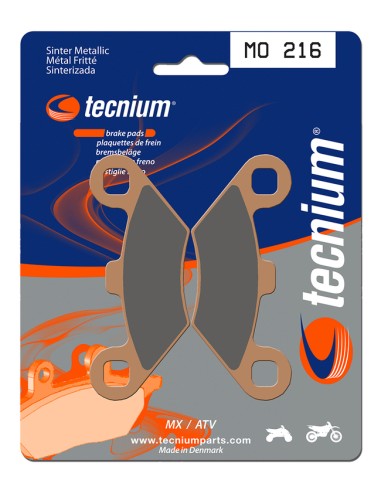 Plăcuțe de frână din metal sinterizat TECNIUM MX/ATV - MO216