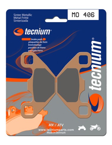 Plăcuțe de frână din metal sinterizat TECNIUM MX/ATV - MO406
