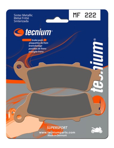 Plăcuțe de frână din metal sinterizat TECNIUM Street Performance - MF222