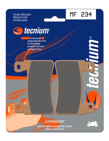 TECNIUM Street Performance Sintered Metal Brake pads - MF234