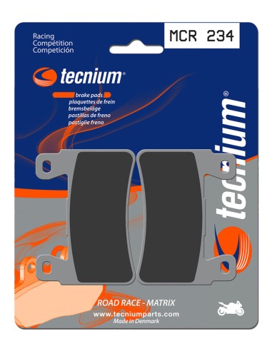 Plăcuțe de frână TECNIUM Racing Metal Sinterizat Carbon - MCR234